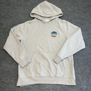 FRAME Men's Slim XL Graphic Hoodie Cotton Circular Landscape Pullover Sweatshirt